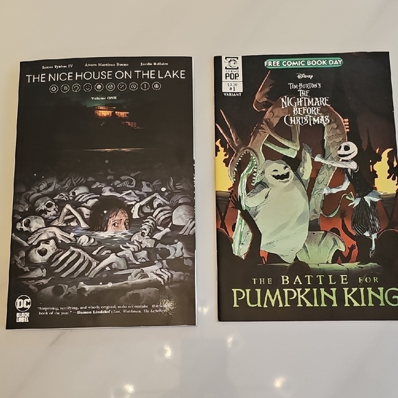 The Nice House on the Lake & The Battle for Pumpkin King Comics - Picture 1 of 6